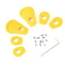 Kit, Media Core Adaptors for 1.5, 2 & 3 Diameter Media Cores, (set of 2 each), ZD421D, ZD421T (Zebra P1112640-054)