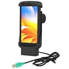 RAM POWERED NON-LOCKING CRADLE FOR ZEBRA TC22/27 WITHOUT BOOT. (Zebra 3PTY-RAM-HOL-ZE24P-1U)