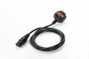 AC Power Cord, 240VAC UK (Zebra 46637)