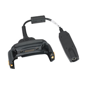 MC55/MC65 Charge Only Cable. Charging requires Power Supply PWR-BUA5V16W0WW, DC cable CBL-DC-383A1-01 and country specific two wire ungrounded AC power line cord. (Zebra 25-112560-01R)