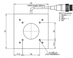 Cognex Image Formation System with 18mm FOV Cognex Image Formation System with 18mm FOV Cognex IFS-RRL050-0018