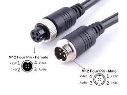 Power Cable,15m,12 pin M12 to 4 pin Power Cable,15m,12 pin M12 to 4 pin Cognex CCB-12PM12X4D-15