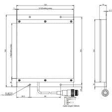 QL3, BACK LIGHT, BLUE, 120MM QL3, BACK LIGHT, BLUE, 120MM Cognex ICQBL3-120120B-00