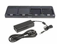 EDA52-EDA56 Wi-Fi 6-EDA57 Quad battery charger (-1 for U.S., -2 for Europe, -3 for UK, -5 for Aus) (Honeywell EDA52-QBC-1)