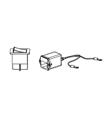 Kit Power Entry Module and Power Switch ZE500 Series Zebra P1046696-026