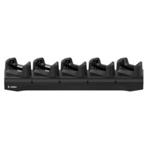 TC22-TC27 5-Slot Charge Only Cradle (shims included). Supports device with boot/trigger handle after shim is removed. (Zebra CRD-TC2L-BS5CO-01)
