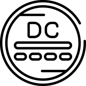 DC Power Cord - 2.9 meters (included with main unit) (included with Rhino II/SH15 DC main unit) (Datalogic 94ACC0165)