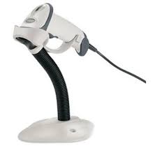 Gooseneck Stand DS5502 (White) (Zebra STND-GS0055C-0W)