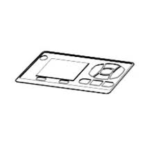 Kit, Nameplate for models without LCD, ZD620D Zebra P1080383-425
