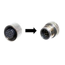 M12 to M12 DC Output Line Cord, 10 meter. Requires PWR-BGA24V90W0WW or PWR-BGA24V90W1WW power supply. (Zebra CBL-PWRD100-M12M12)