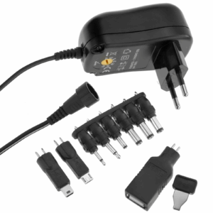 USB Power Supply kit for Latin America. 100â€“240 VAC input with Argentina, Chile, and Mexico plugs. 5V, 2.5A output. (Zebra PWR-WUA5V12W0LA)