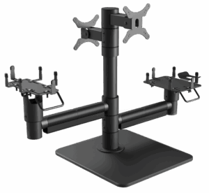 iMin Retail Stand/Dual Screen vesa mount/Printer+Scanner holder/POS machine holder