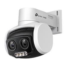 TP Link - Cámara PTZ IP VIGI C540V Full Color con doble lente para exterior de 4MP
