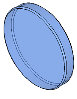 Checker 4G Blue Bandpass Filter [Cognex CKR-BP470]