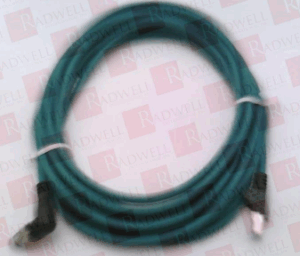 Cognex Right-Angle (135-deg key) Ethernet Cable, 5M (15') [Cognex CCB-84901-7001-05]