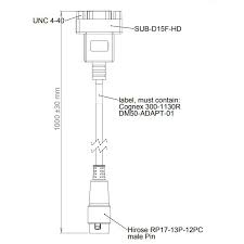 DM ADAPTER CABLE SR-600 [Cognex DM50-ADAPT-01]
