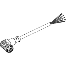 DM300 M12x12 Cable, 24V+I/O+RS-232, 5.0m angled [Cognex CCB-M12X12FA-05]