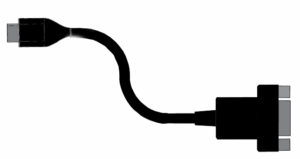 DM70 SERIAL IO CABLE, ST, IP65 [Cognex DMA-SERIAL-IP65-ST]