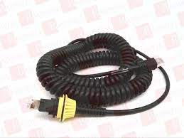 DM8000 COILED ENET CABLE M12 X-CODED [Cognex DM8000-ECABLEC-M12]