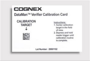 DataMan Calibration Card [Cognex DM-CALCARD-00]