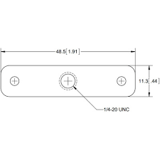 IS7000 Gen1 and Gen 2 BRACKET - BAR [Cognex BKT-7K-02]