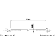 ROBOT CABLE 24V 1M,STROBE ONLY [Cognex IC00-FRCB-1]