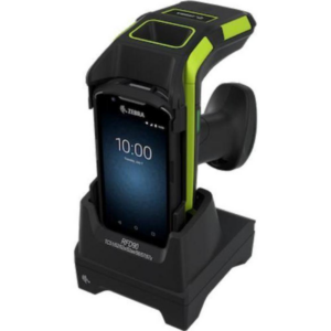 RFD90, 1 Device Slot/0 Toaster Slots, Communication Cradle with support for TC51/52/52x/52ax/56/57/57x. Requires Power Supply (PWR-BGA12V50W0WW), DC Line Cord (CBL-DC-388A1-01), and Country Specific Line Cord. (Zebra CR90-1S0T-TC5-M-01)