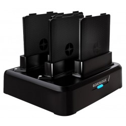 4-Slot Multi-battery Charger (requires 94ACC0380 - Power supply and regional power cord) for Memor 12-17 (Datalogic 94ACC0392)