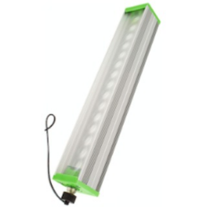 LED Bar Light, 300MM, White Wavelength, 5-Pin Male M12 Connector, Semi-Diffused, Includes Transparent and Opaque Diffusers (Zebra LGHT-B300WH-0000)