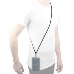 Mobilis Universal Black Removable Smartphone Lanyard - 75 cm (Zebra 3PTY-MOB-001340)