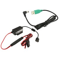 TrainingMaterial - RAM MOUNT GDS MODULAR 10-30V HARDWIRED CAR CHARGER WITH DC CABLE. (Zebra 3PTY-RAMGDSCHARGEM55V7B1U)