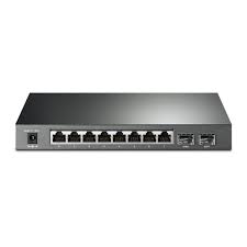 TP Link - Switch Smart Gigabit JetStream de 10 puertos con 8 puertos PoE +